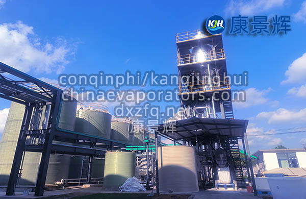 25t/h氯化鈉、氯化鋰MVR蒸發(fā)結(jié)晶器